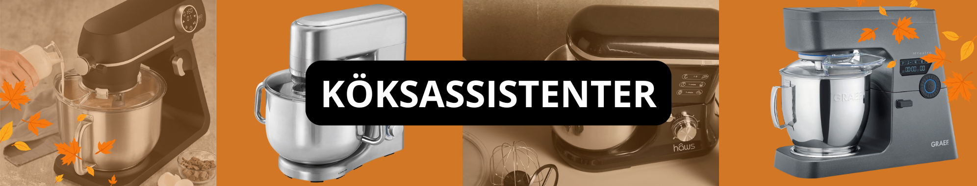 köksassistenter och köksmaskiner