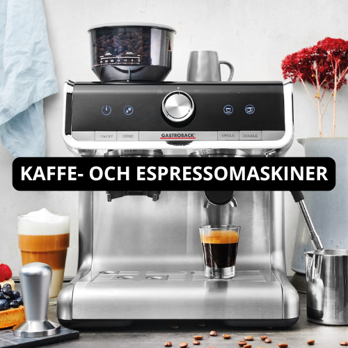 kaffe- och espressomaskiner