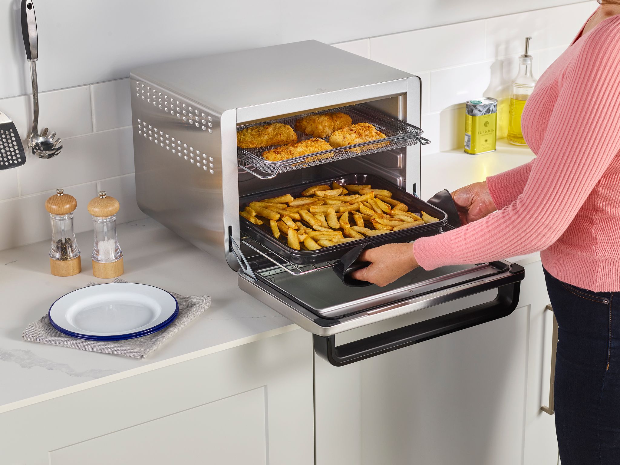 Ninja® DT200 Multifunktionsovn 29 liter (10in1) AIRFRYER SousVide.dk