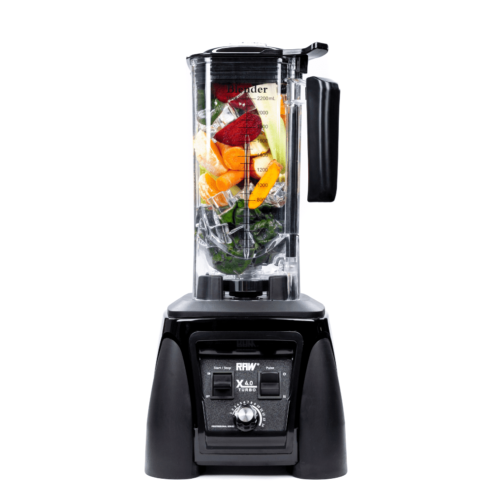 RAW Blender X 4,0 Turbo 4.0HP 2.2L 2380W BLENDERE SousVide.dk