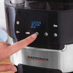 Gastroback Grind &amp; Brew Pro Kaffebryggare (med termo stlkanna)
