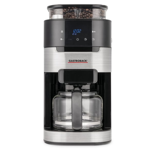 Gastroback Grind &amp; Brew Pro Kaffemaskine (m. glaskande)