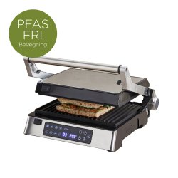 Hws CG30006 Panini- och Smrgsgrill med digital termometer