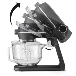 Caso Kkkenmaskine KM 1800 (Sort m/glas skl)