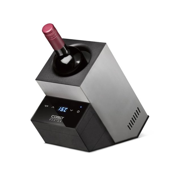 Caso WineCase Deluxe Inox Vinkler m/batteri (1 flaske)