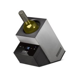 Caso WineCase Deluxe Inox Vinkylare med batteri (1 flaska)