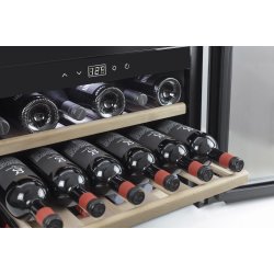 Caso WineSafe 18 Sort Vinkleskab - Indbygning (18 flasker)
