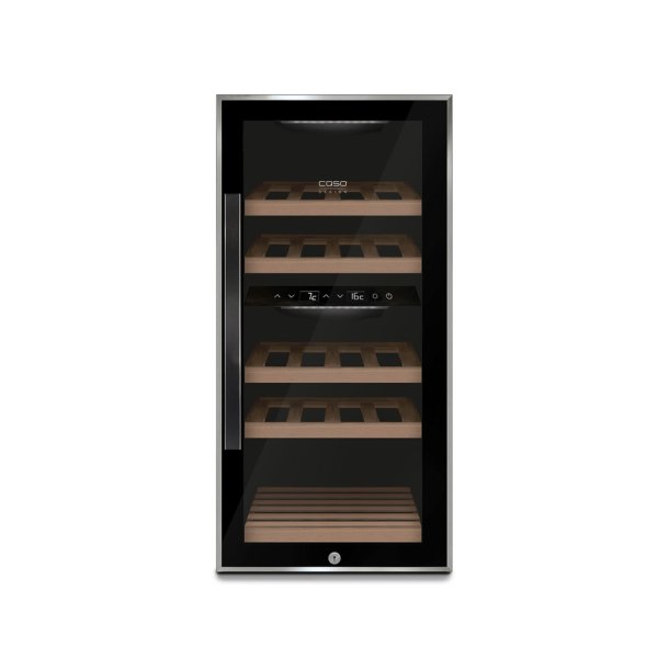 Caso WineClassic 24 Sort Vinkleskab (24 flasker)