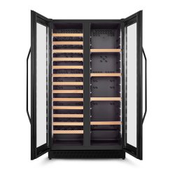 Caso WineChef Duo 122 Black Vinkleskab (122 flasker)