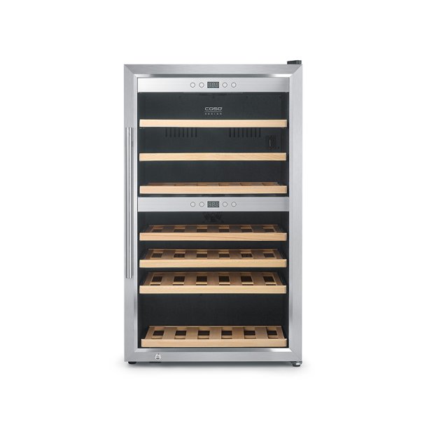 Caso WineComfort 660 Smart Rustfri St�l Vink�leskab (66 flasker)