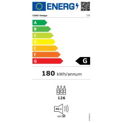 Caso WineExclusive 126 Smart Vinkleskab (126 flasker)