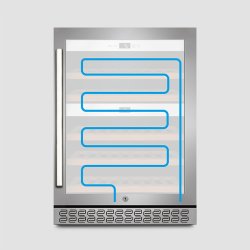 Caso WineChef Pro 40 Rustfri St�l Vink�leskab (40 flasker)