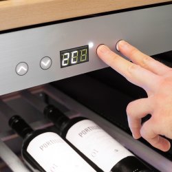 Caso WineChef Pro 40 Rustfri St�l Vink�leskab (40 flasker)