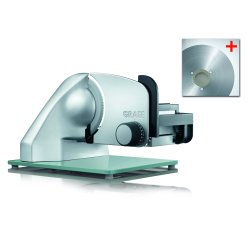 Graef Classic TWIN Skrmaskin med Slt och Tandad Klinga (Plggsmaskin)