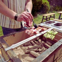 Kasai Hibachi Bar &amp; Spett-set (Till Kasai Konro Yakitori Grill XL)