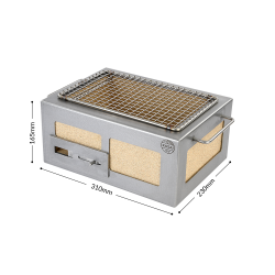 Kasai Konro Yakitori Grill Nano Pro V2 (Ram i Rostfritt Stl)