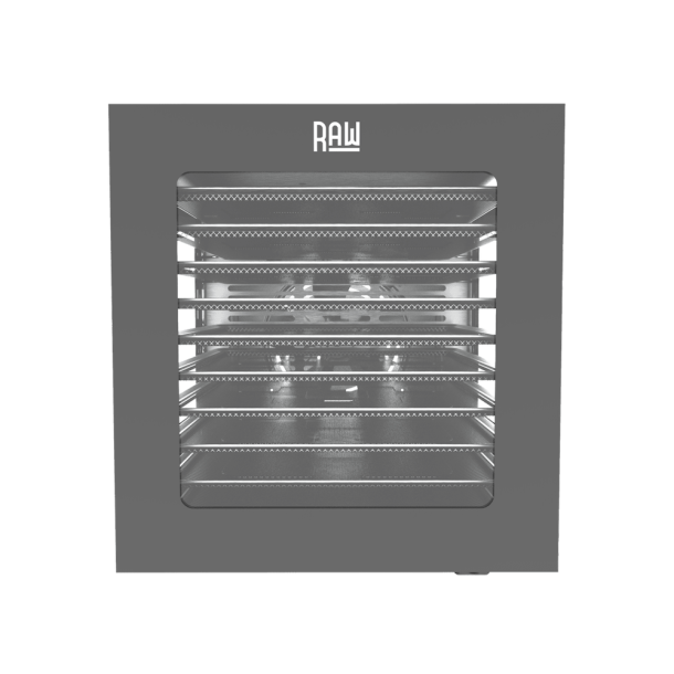 RAW Dehydrator m. 10 pltar (Rostfritt stl)