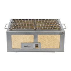 Kasai Konro Yakitori Grill Medium/Bred V2 (Ram i Rostfritt Stl)