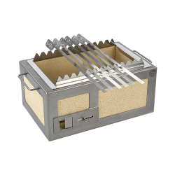 Kasai Konro Spettstativ med 6 grillspett (Till Kasai Konro Yakitori Grill Small V2)