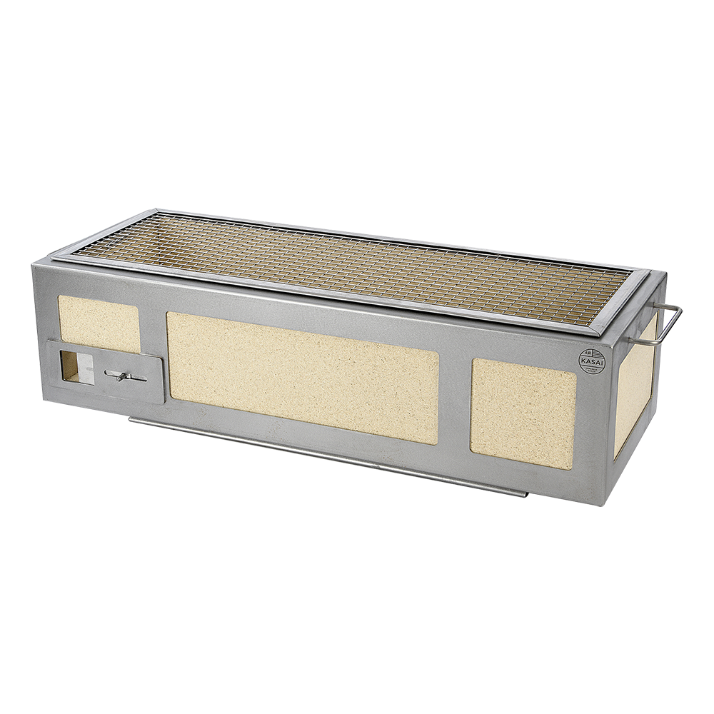 Kasai Konro Yakitori Grill Large V2 (Ram i Rostfritt Stål) KASAI