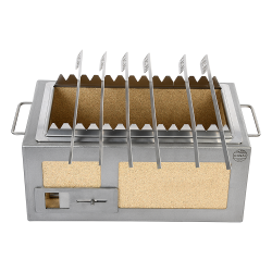 Kasai Konro Spettstativ med 6 grillspett (Till Kasai Konro Yakitori Grill Medium/Long)