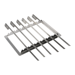 Kasai Konro Spettstativ med 6 grillspett (Till Kasai Konro Yakitori Grill Medium/Long)