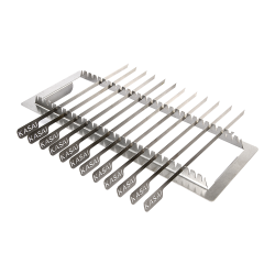 Kasai Konro Spettstativ med 12 grillspett (Till Kasai Konro Yakitori Grill XL)