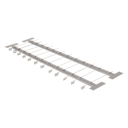 Kasai Hibachi Bar &amp; Spett-set (Till Kasai Konro Yakitori Grill Large)