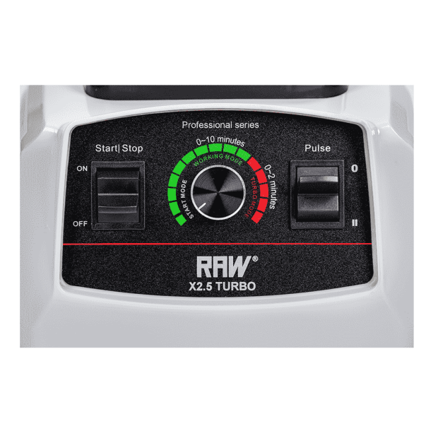 RAW Blender X 2,5 Turbo 2.5HP 2.2L 1800W BLENDERE SousVide.dk