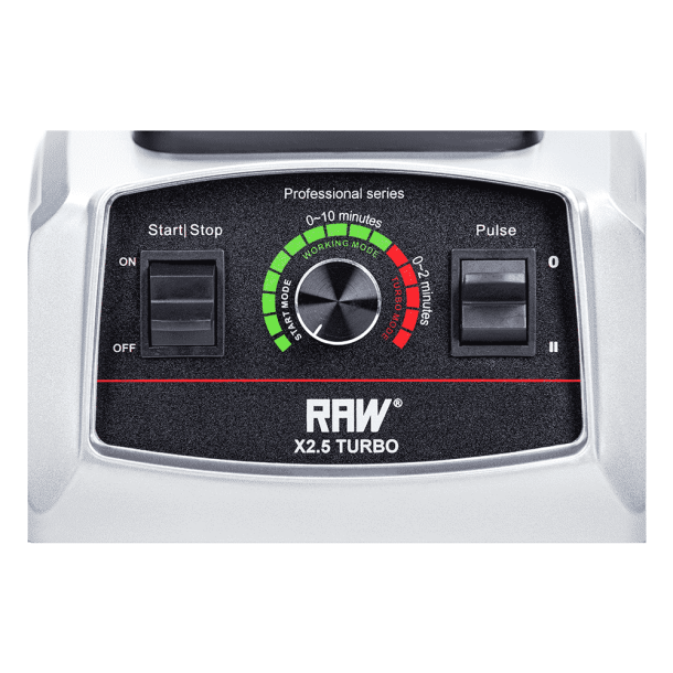 RAW Blender X 2,5 Turbo 2.5HP 2.2L 1800W BLENDERE SousVide.dk