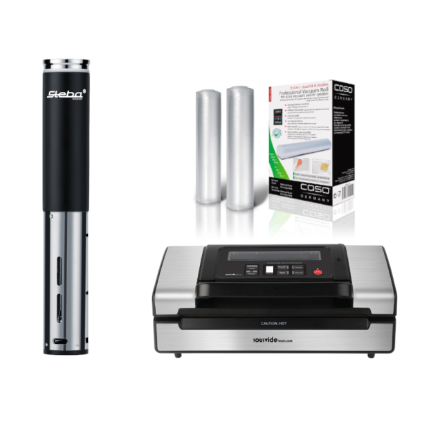 Steba SV60 Sous Vide Stav + SousVideTools VS520P Vakuumfrpackare