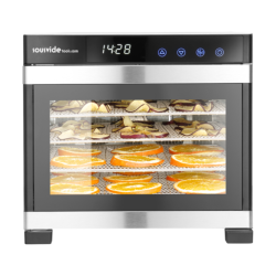 SousVideTools Torkugn med 6 pltar (Rostfritt stl)