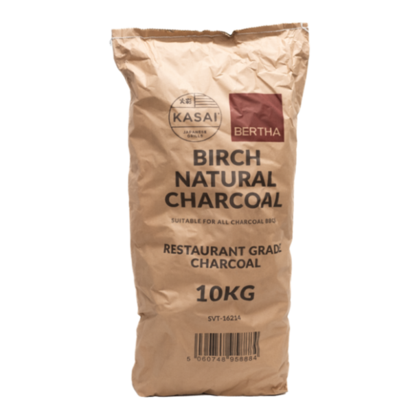Kasai &amp; Bertha Birk Lumpwood Kul - 10 kg (Restaurantkvalitet)
