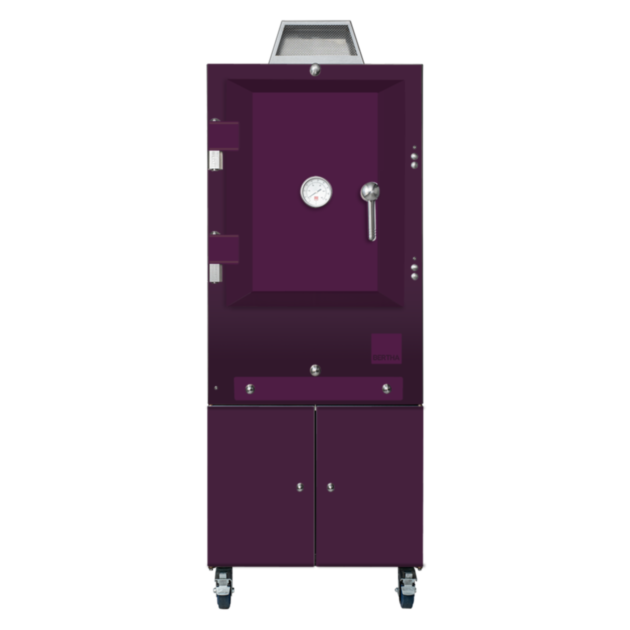 Bertha Professional Original Trækulsovn Aubergine