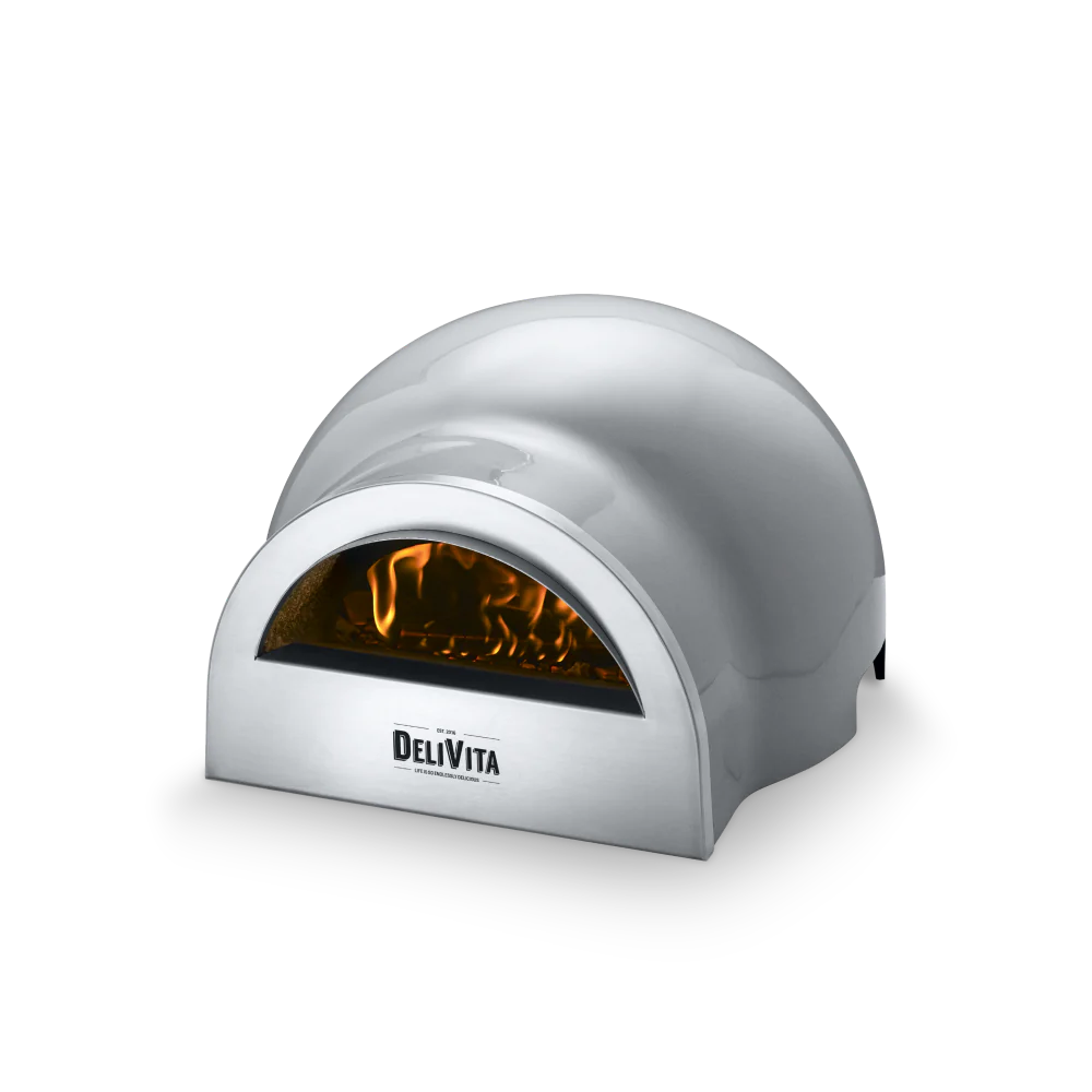 DeliVita Wood Fired Oven – Pizzaugn (Ved) Hale Grey