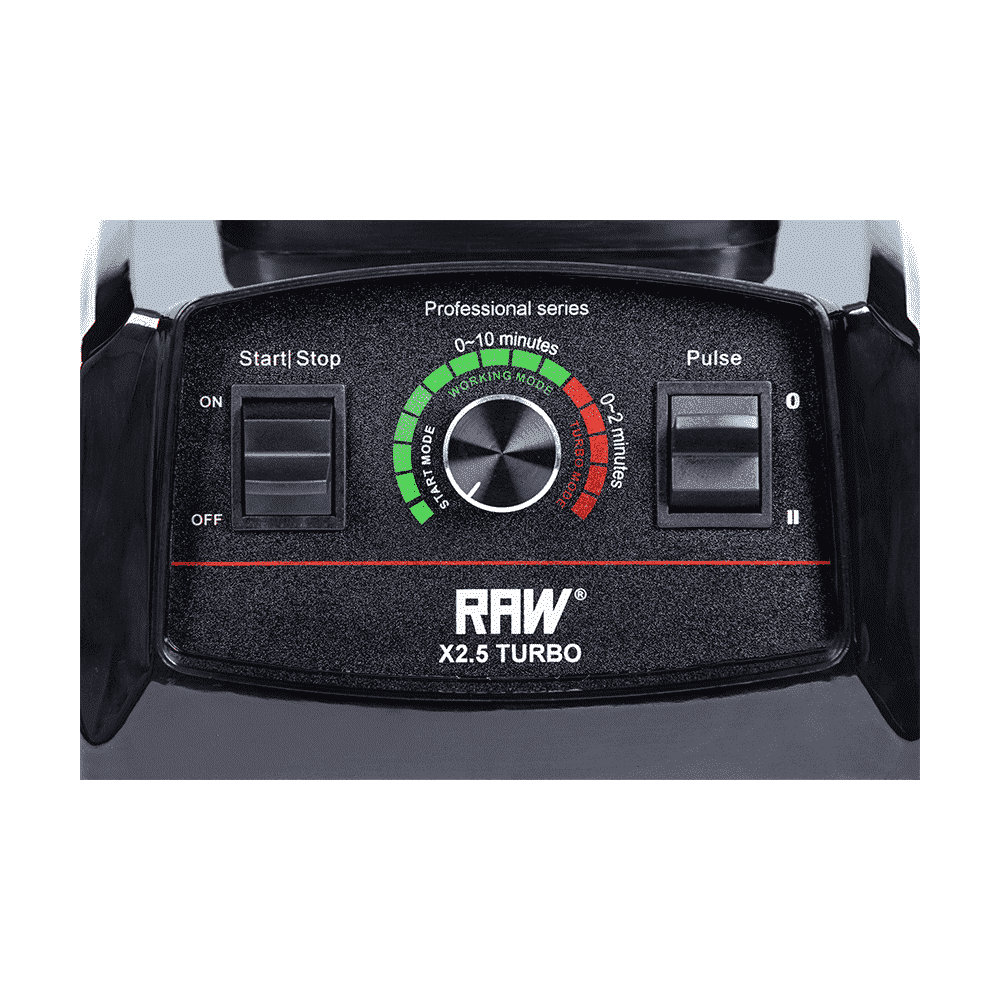 RAW Blender X 2,5 Turbo 2.5HP 2.2L 1800W BLENDERE SousVide.dk