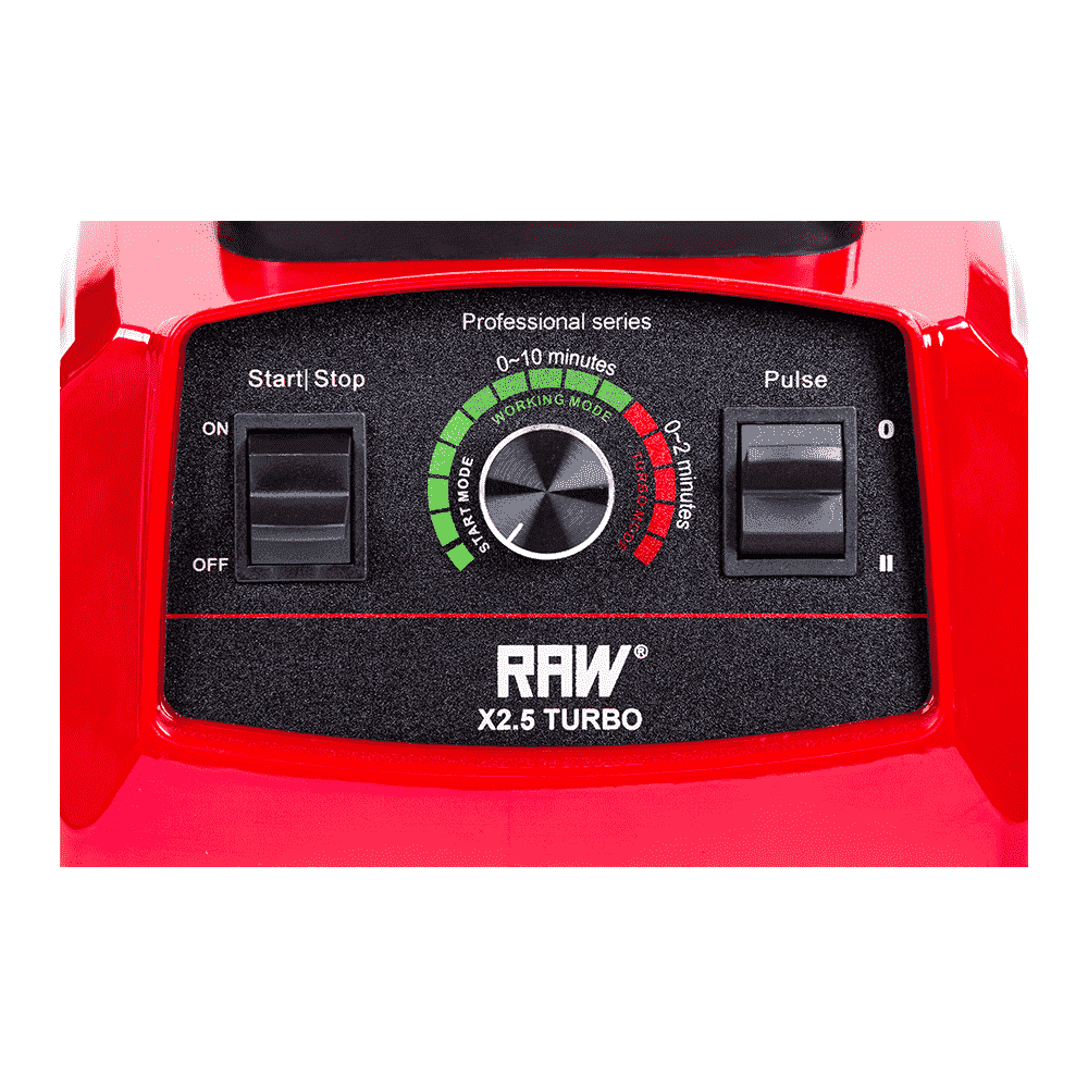 RAW Blender X 2,5 Turbo 2.5HP 2.2L 1800W BLENDERE SousVide.dk