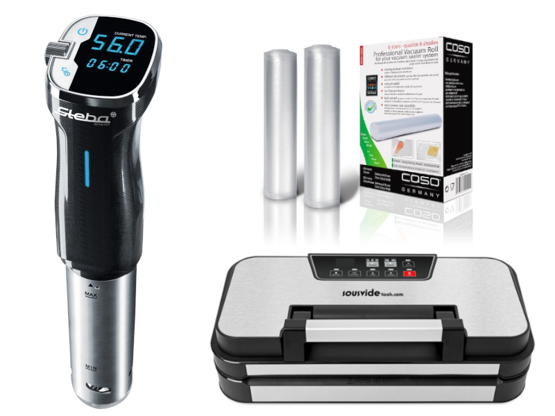 Steba SV50 Sous Vide Stav + VS521 Vakuumpakker
