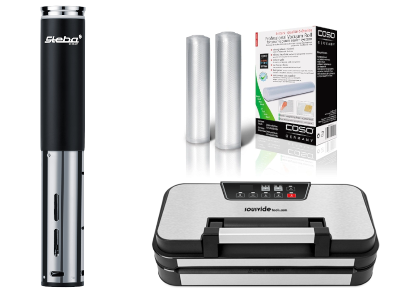 Steba SV60 Sous Vide Stav + SousVideTools VS521 Vakuumpakker
