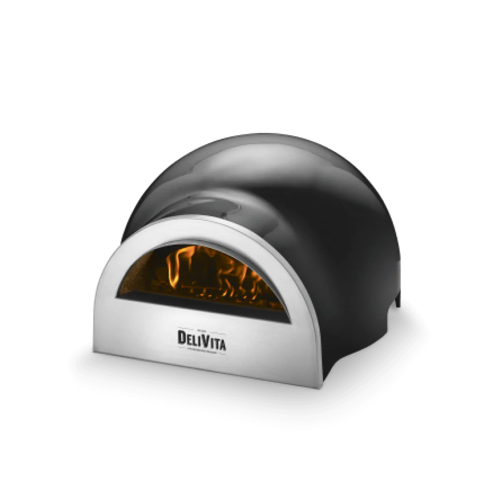 DeliVita Wood Fired Oven – Pizzaugn (Ved) Very Black